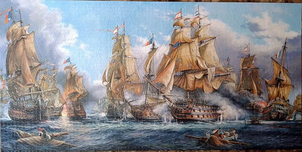Batalla Naval 4000 Castorland Puzzleando